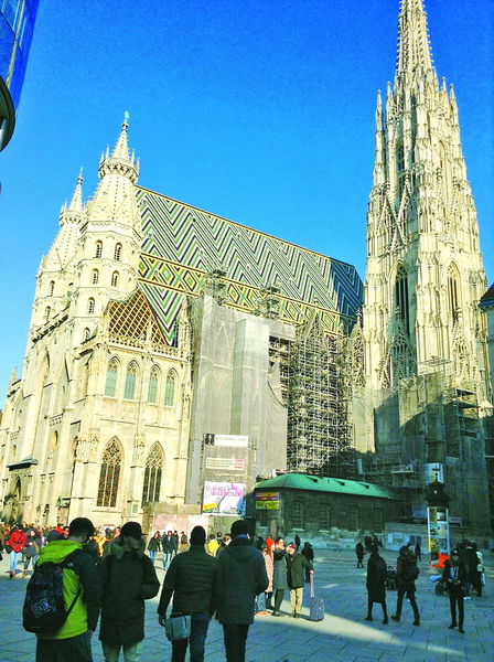 Знаменитий собор Святого Стефана – туристична мекка у Відні.