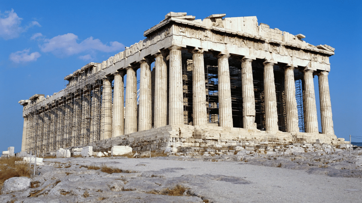 Храм Парфенон розташований на атенському пагорбі Акрополь. Фото Reuters.