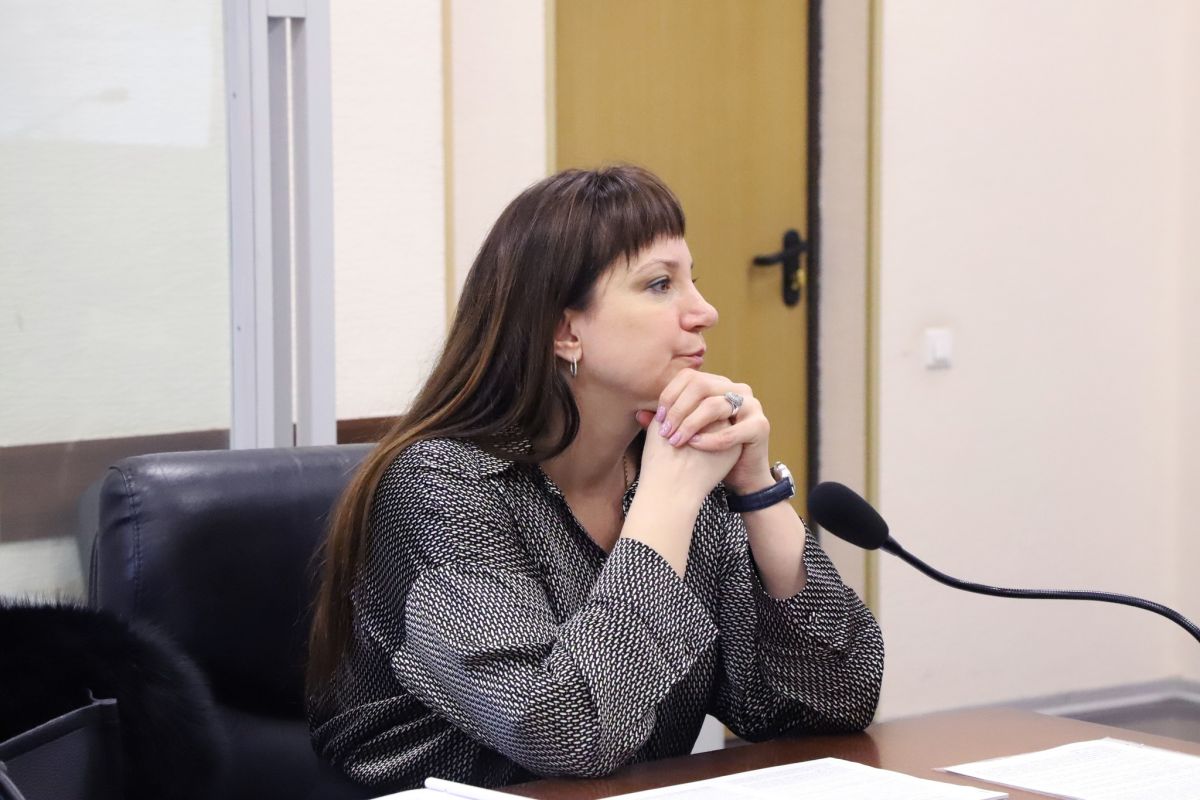 Адвокат Наталія Вознюк надає юридичні послуги всім «беркутівцям»… Фото Олександра Тимошенка.