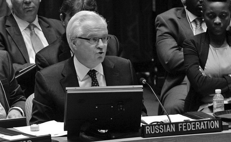 Український дипломат Володимир Єльченко звинувачує постпреда Росії в ООН Віталія Чуркіна у тому, що його країна веде війну на Донбасі... 