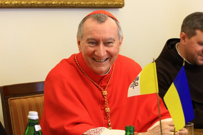 Державний Секретар Ватикану кардинал П’єтро Паролін поблагословив Львів