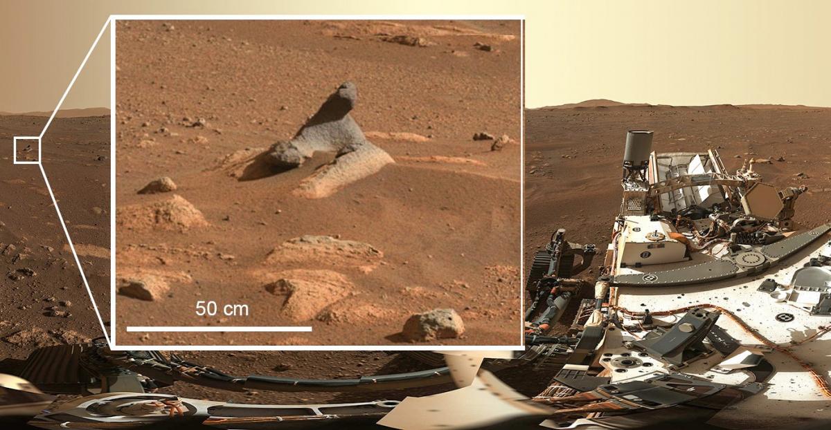 Фрагмент фото поверхні Марса / Фото NASA