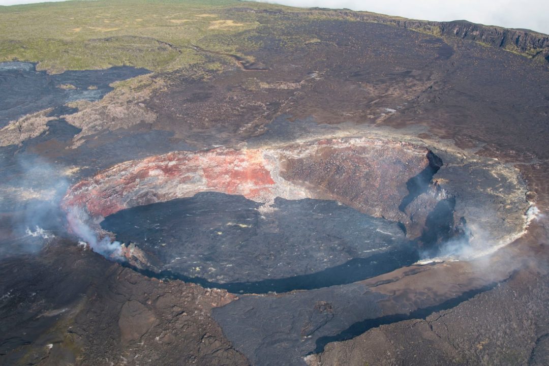 Вулкан в Конго. Фото: Генеральний штаб ЗСУ/Facebook