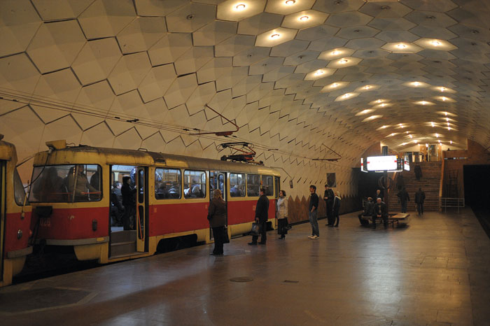 Так мав би виглядати метрополітен по-львівськи: зі стареньким трамваєм. Це проект, який обговорювали у 80-х роках.