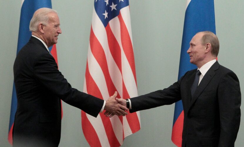 Володимир Путін і Джо Байден. Фото:Reuters