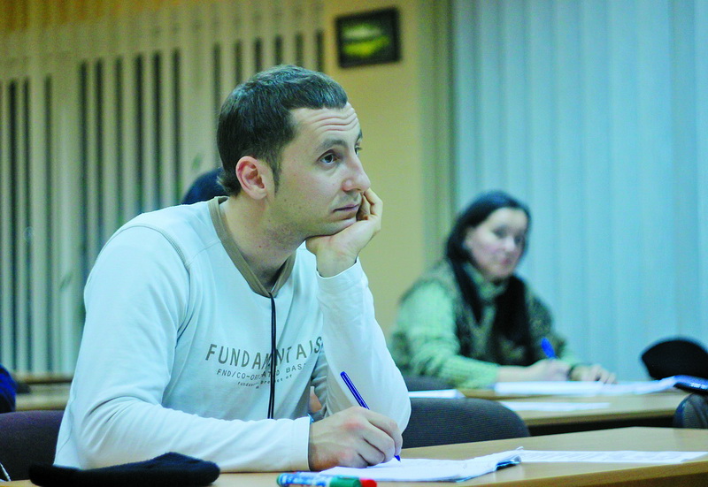 Артем Шевельов записався на курси української мови після відвідин Києва.