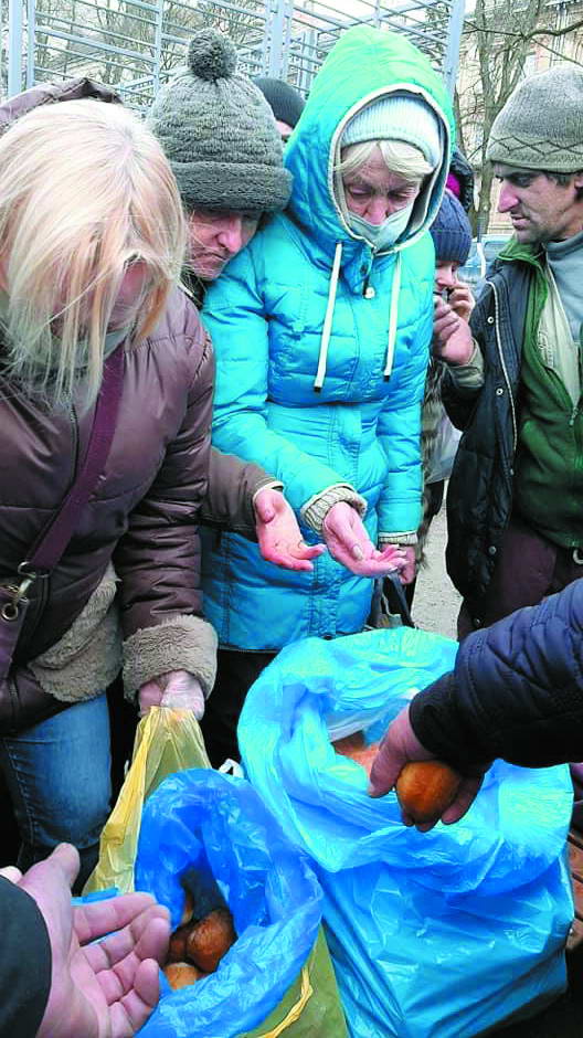 А по пампушки підходили по кілька разів. Фото автора