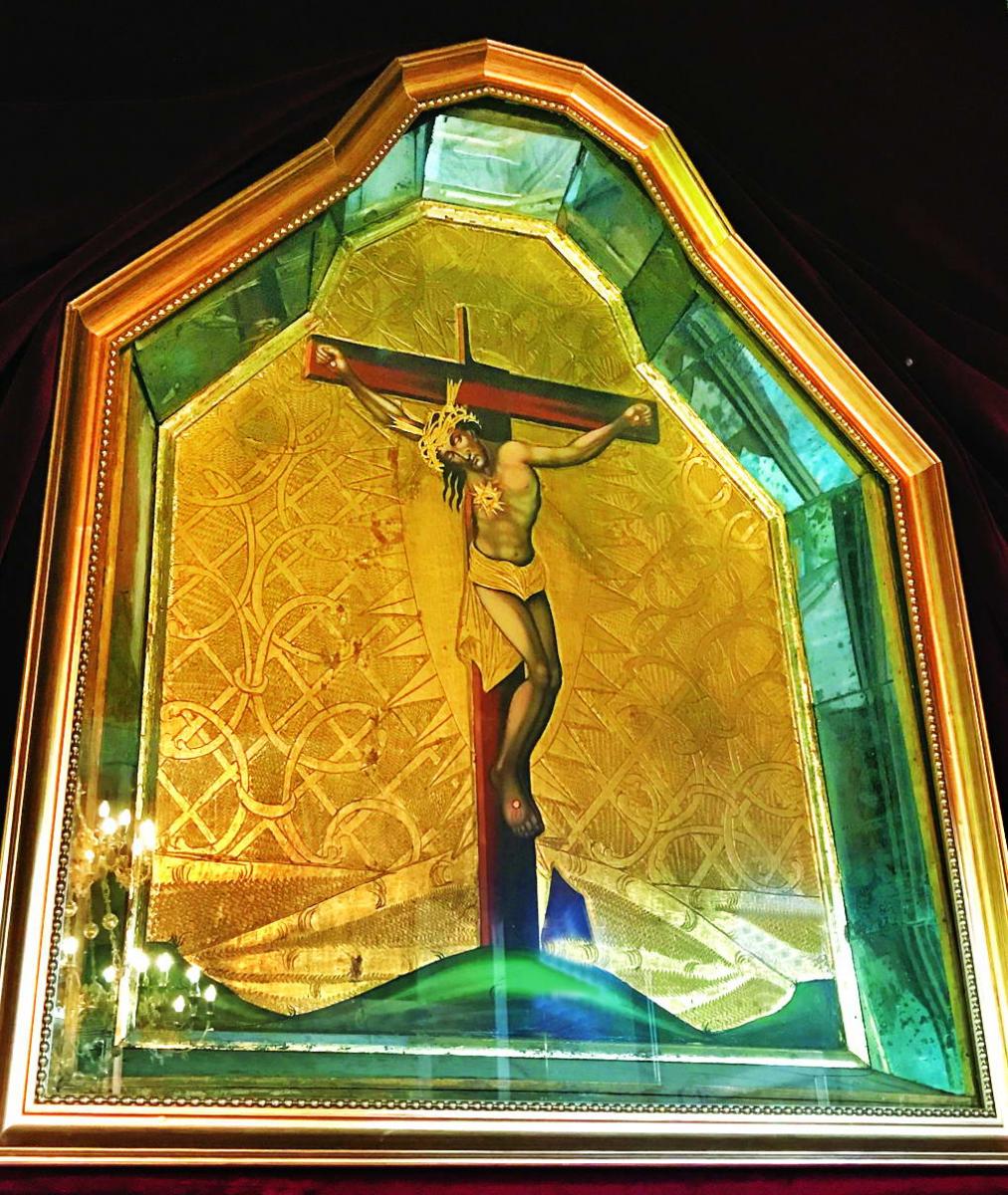 Чудотворна ікона розп’яття Христового. Фото автора