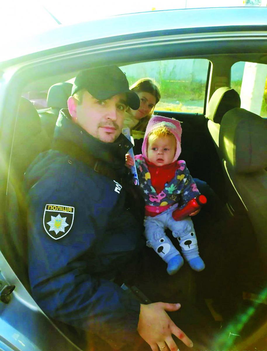 Поліцейські знайшли 9-місячну Віку через півтори доби! Фото поліції у Хмельницькій області