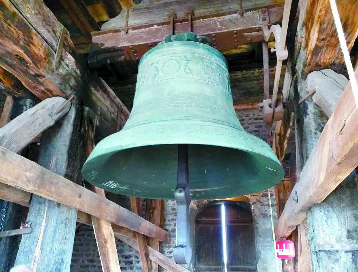 Найбільший дзвін Катедри має назву «Бернардин». Фото автора