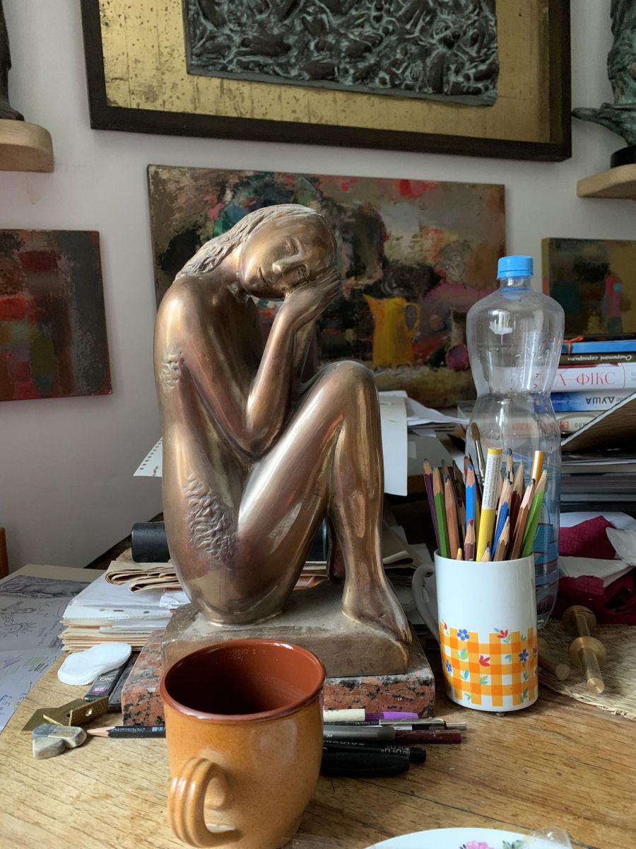 Робочий стіл скульптора