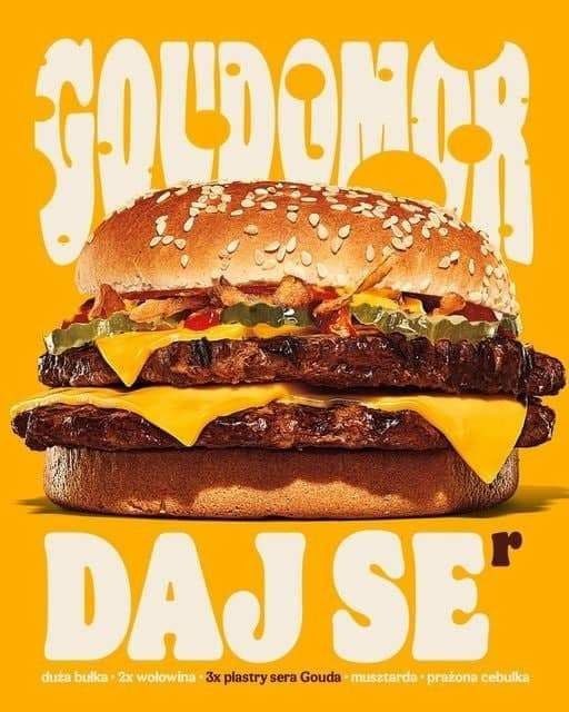 Бургер.Фото: Burger King Polska