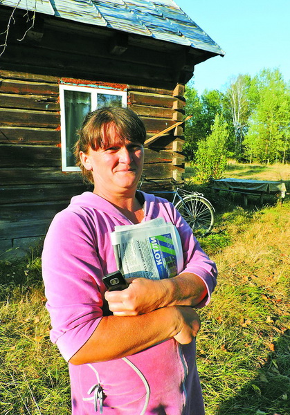 Тетяна Павлючик на хуторі живе вже 21 рік.