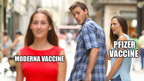 Обігрування дилеми вибору вакцини / Джерело: Facebook
