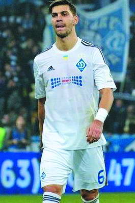 Драговіч, перейшовши зі швейцарського «Базеля», дебютував у «Динамо» влітку 2013 року і захищав кольори київського клубу до серпня 2016-го. Фото ua-football.com