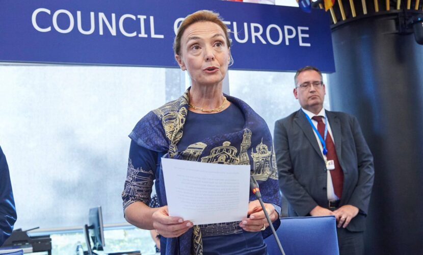 Генеральна секретарка Ради Європи Марія Пейчинович-Бурич. Фото із соцмереж 