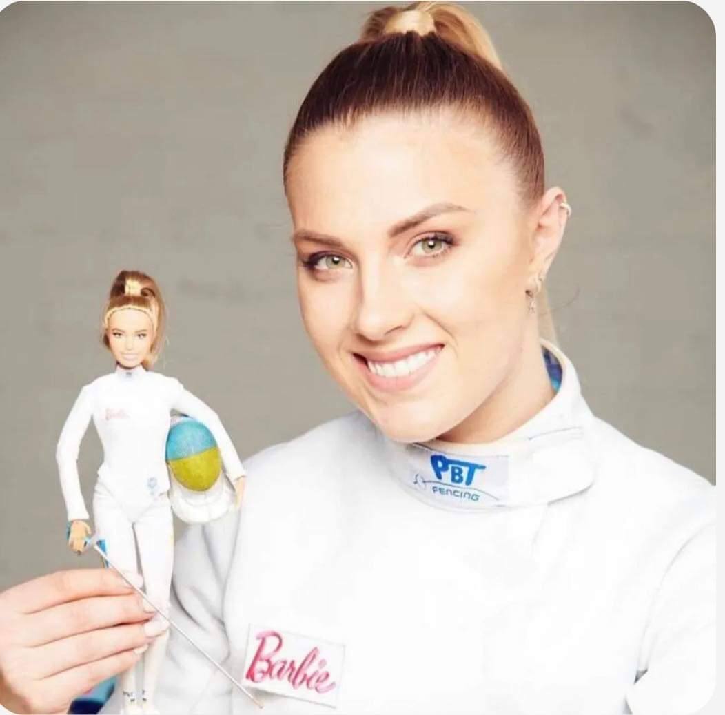 Цю ляльку Барбі для знаменитої українки виготовила американська компанія Mattel.