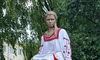 Лесю Українку одягнули у вишиванку (ФОТО)