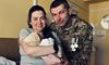 Чекали на малюка 10 років: у сім'ї військового народилася донечка