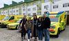Українські волонтерки зі Швеції передали 13 автомобілів медичної допомоги