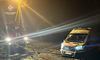 На Львівщині рятувальники відбуксирували автомобіль швидкої, що застряг по дорозі на виклик