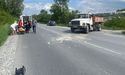 У Миколаєві внаслідок зіткнення з вантажівкою травмований літній мотоцикліст