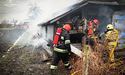 У Львівському районі спалахнув житловий будинок