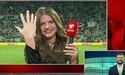 Під час прямого ефіру матчу Україна — Ісландія коментатор дівчині зробив пропозицію