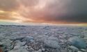 В Антарктиді зафіксували чорнично-рожевий світанок (ФОТО)