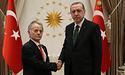 Лідер кримськотатарського народу Мустафа Джемілєв зустрівся з президентом Туреччини Реджепом Ердоганом