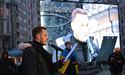 Біля пам’ятника Шевченка відродили атмосферу Майдану