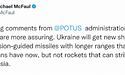 Україна отримає нові партії високоточних ракет з США