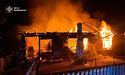 На Львівщині вогнеборці ліквідували пожежу в одноповерховому дерев’яному магазині