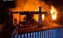 На Львівщині вогнеборці ліквідували пожежу в одноповерховому дерев’яному магазині