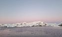 Полярники показали захід сонця біля української антарктичної станції «Академік Вернадський»