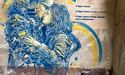 Паризький вуличний художник створив в Україні низку патріотичних графіті (ФОТО)