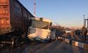 На Одещині зіткнулися потяг і автобус з людьми