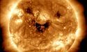 NASA показали фото «посмішки» Сонця