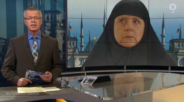 У Німеччині розгорівся скандал через глузливий фотоколаж з Меркель