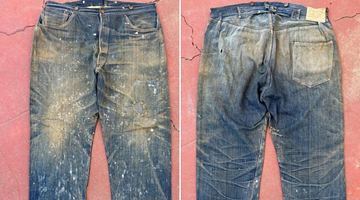 Історичні джинси продали на виставці антикваріату й вінтажного одягу. Фото з Instagram