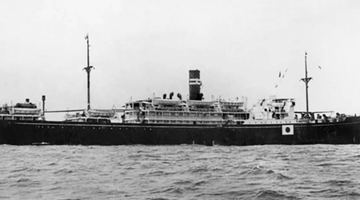 Японське судно SS Montevideo Maru. Фото CNN