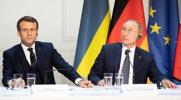 Макрон і Путін домовилися про саміт щодо Донбасу