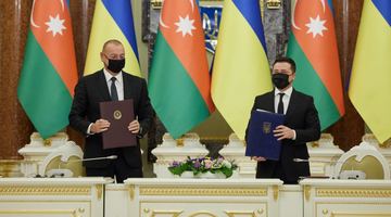 Алієв і Зеленський підписали декларацію про підтримку суверенітету обох країн