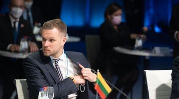 Міністр закордонних справ Литви Габріелюс Ландсбергіс. Фото НАТО