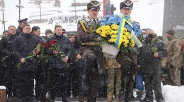 У Львові в День Соборності України вшанували пам’ять борців за незалежність України