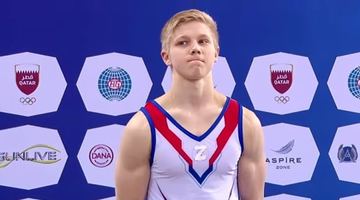 російського гімнаста відсторонили від змагань через літеру "Z"