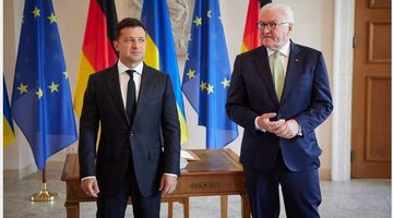 Зеленський поговорив з президентом Німеччини Штайнмаєром