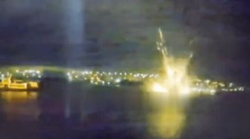 Севастополь вибухи. Фото - скріншот з відео народного депутата від "Слуги народу" Юрія Мисягіна