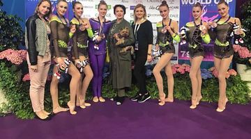 Українки здобули медалі на етапі Кубку світу з художньої гімнастики