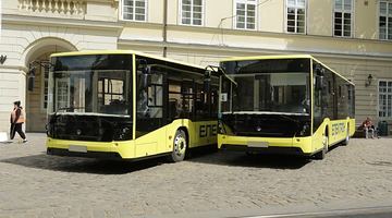 Львів отримав перші автобуси «Електрон»